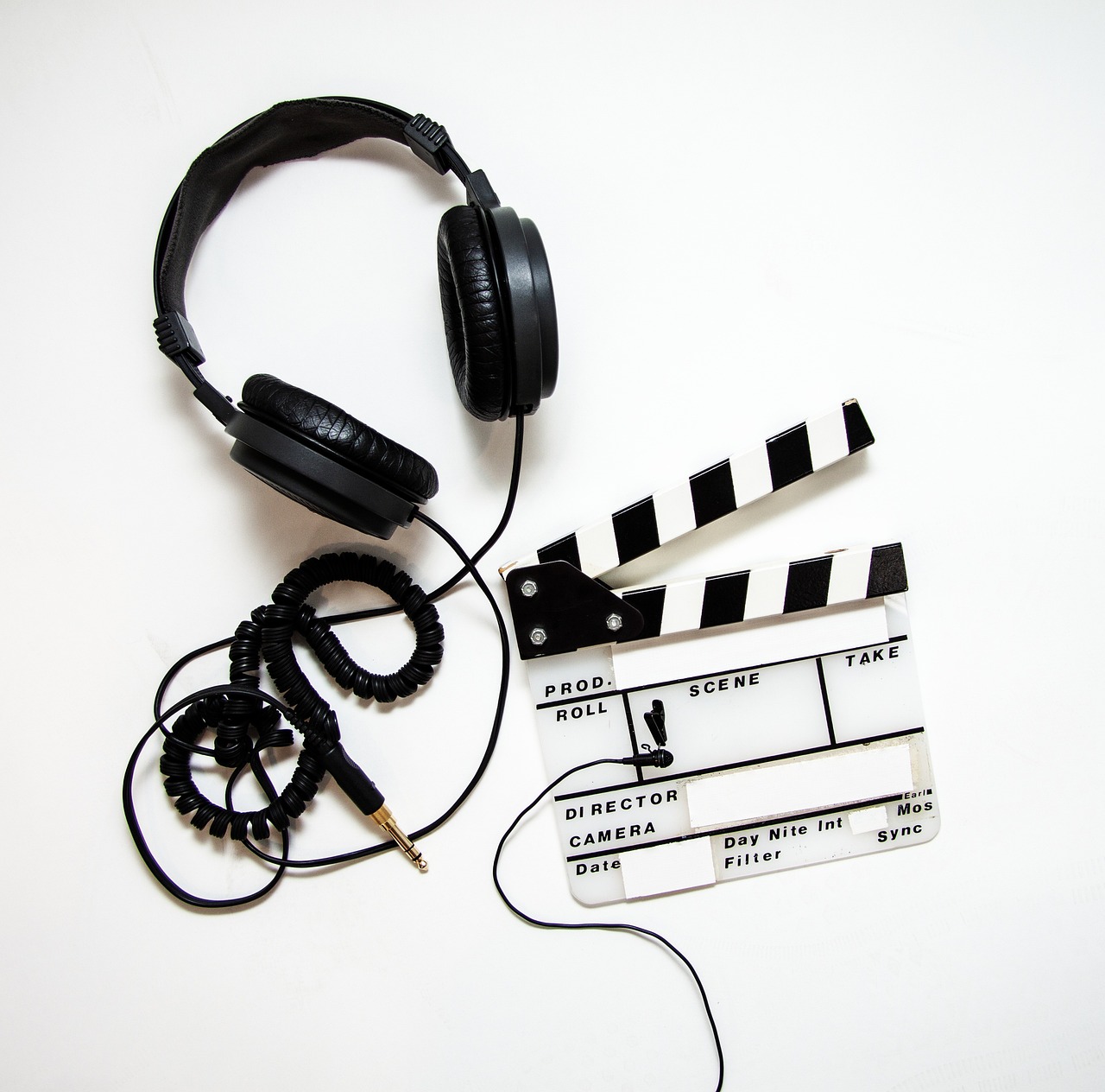 headphones, clapper, clapperboard, film, movie, video, cinema, equipment, production, studio, media, sound, video production, headphones, film, film, movie, movie, video, video, video, video, video, cinema, media
